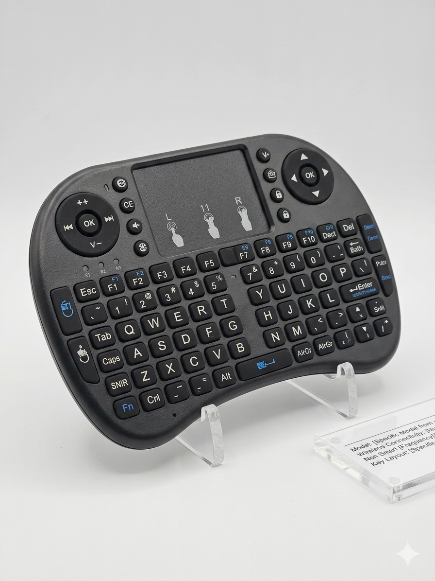 Backlit Mini Wireless keyboard with Touchpad