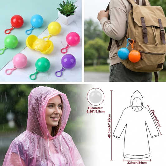 Ball Rain Card Universal Disposbale Raicoat